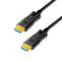 Фото #1 товара LogiLink CHF0105 - 50 m - HDMI Type A (Standard) - 3 x HDMI Type A (Standard) - 3D - 18 Gbit/s - Black