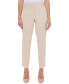 ფოტო #1 პროდუქტის Women's Seam-Detail Mid-Rise Slim-Leg Pants