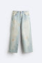 Фото #6 товара Джинсы мужские ZARA Faded baggy-fit