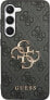 Фото #1 товара Guess Oryginalne Etui GUESS Hardcase GUHCS24S4GMGGR do Samsung S24 (Leather 4G Metal Logo / czarny)