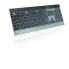 Фото #10 товара Клавиатура Черная Rapoo 8900P Wireless RF QWERTZ 12116