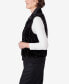 Фото #3 товара Women's Park Place Zip Up Faux Fur Vest Jacket with Knit Back