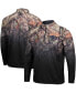 Фото #2 товара Men's Black Notre Dame Fighting Irish Mossy Oak Fleet II Quarter-Zip Jacket