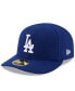 Фото #4 товара Men's Royal Los Angeles Dodgers National Baseball Hall of Fame Low Profile 59FIFTY Fitted Hat