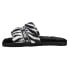 Puma Fluff Wild Slide Womens Black Casual Sandals 38527601