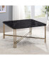 Steve Silver Daxton 31.5" Faux Marble Square Cocktail Table