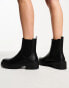 Фото #4 товара New Look flat chunky chelsea boot in black