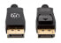 Фото #3 товара Manhattan 353618 - 2 m - DisplayPort - DisplayPort - Male - Male - 7680 x 4320 pixels