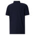 Puma Essentials Pique Small Logo Short Sleeve Polo Short Mens Blue Casual 679107