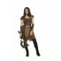 Costume for Adults My Other Me Dama del Norte 3 Pieces Brown