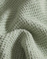 Waffle-knit textured bath towel