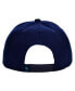 ფოტო #4 პროდუქტის Men's Navy, White Fashion Snapback Adjustable Hat