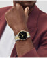 ფოტო #4 პროდუქტის Men's Swiss Museum Classic Two-Tone PVD Stainless Steel Bracelet Watch 40mm