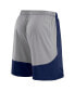 ფოტო #3 პროდუქტის Men's Navy/Gray Atlanta Braves Go Hard Shorts