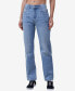 ფოტო #1 პროდუქტის Women's Long Straight Jeans