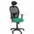 Офисный стул с изголовьем P&C B10CRNC Изумрудный зеленый