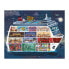 JANOD X 2 Puzzles Cruise Ship 100 And 200 Pieces