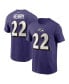 Men's Derrick Henry Purple Baltimore Ravens Player Name Number T-Shirt