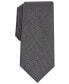 Фото #1 товара Men's Metallic Texture Slim Tie, Created for Macy's