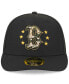 ფოტო #3 პროდუქტის Men's Black Boston Red Sox 2024 Armed Forces Day Low Profile 59FIFTY Fitted Hat