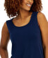 Фото #3 товара Women's Scoop-Neck Tank Top, Created for Macy's