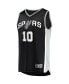 ფოტო #3 პროდუქტის Big Boys Pick Jeremy Sochan Black San Antonio Spurs 2022 NBA Draft First Round Pick Fast Break Replica Jersey - Icon Edition