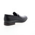 Фото #8 товара Florsheim Jetson Penny Mens Black Leather Loafers & Slip Ons Penny Shoes