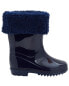 Фото #5 товара Toddler Faux Fur-Lined Rain Boots 4