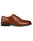 Мужские лоферы THOMAS & VINE модель Franklin Wingtip Oxford - роскошные черные شнурки Черный, 8 W - фото #11