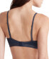Фото #2 товара Women's Form To Body Lightly Lined Triangle Bralette QF6758