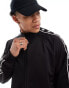 The Couture Club co-ord poly tricot track jacket in black