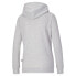 Puma Essentials Small Logo Full Zip Hoodie Womens Grey Casual Outerwear 58681154