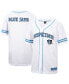 ფოტო #4 პროდუქტის Men's White Johns Hopkins Blue Jays Free-Spirited Full-Button Baseball Jersey