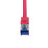 LogiLink Patchkabel Ultraflex Cat.6a S/Ftp rot 5 m - Cable - Network