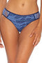 Фото #1 товара Becca by Rebecca Virtue 249870 Women's Tab Side Hipster Bikini Bottom Size XS