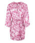 ფოტო #1 პროდუქტის Plus Size Izabella Robe Bata Kimono