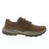 Фото #2 товара Skechers Knowlson Leland Mens Brown Extra Wide Lifestyle Sneakers Shoes