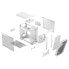 Fractal Design Torrent Nano - PC - White - Mini-DTX - Mini-ITX - Steel - Tempered glass - Multi - Case fans