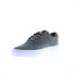 DC Teknic ADYS300763-XSKR Mens Gray Suede Skate Inspired Sneakers Shoes