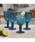 Фото #2 товара Maddi 10-oz Goblet Glasses 4-Piece Set