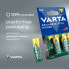 Фото #4 товара VARTA 1x4 Rechargeable AAA Ready2Use NiMH 1000mAh Micro Batteries
