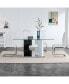 Фото #8 товара 6-8 Seater Modern Glass Dining Table
