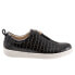 Фото #1 товара Trotters Anika T2173-011 Womens Black Narrow Lifestyle Sneakers Shoes 10
