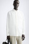 Cotton - linen overshirt