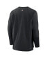 ფოტო #3 პროდუქტის Men's Black Baltimore Orioles Authentic Collection City Connect Player Tri-Blend Performance Pullover Jacket