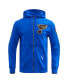 Фото #3 товара Men's Blue St. Louis Blues Classic Chenille Full-Zip Hoodie Jacket