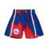 Mens Mitchell & Ness NBA HYPER HOOPS SWINGMAN SHORTS - PHILADELPHIA 76ERS 1996