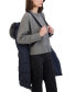 ფოტო #8 პროდუქტის Women's Faux-Fur-Trim Hooded Puffer Coat