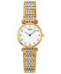 ფოტო #1 პროდუქტის Women's Swiss La Grande Classique De Longines Two-Tone PVD Stainless Steel Bracelet Watch 24mm L42092877