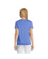 ფოტო #3 პროდუქტის Women's Relaxed Supima Cotton Short Sleeve Crewneck T-Shirt